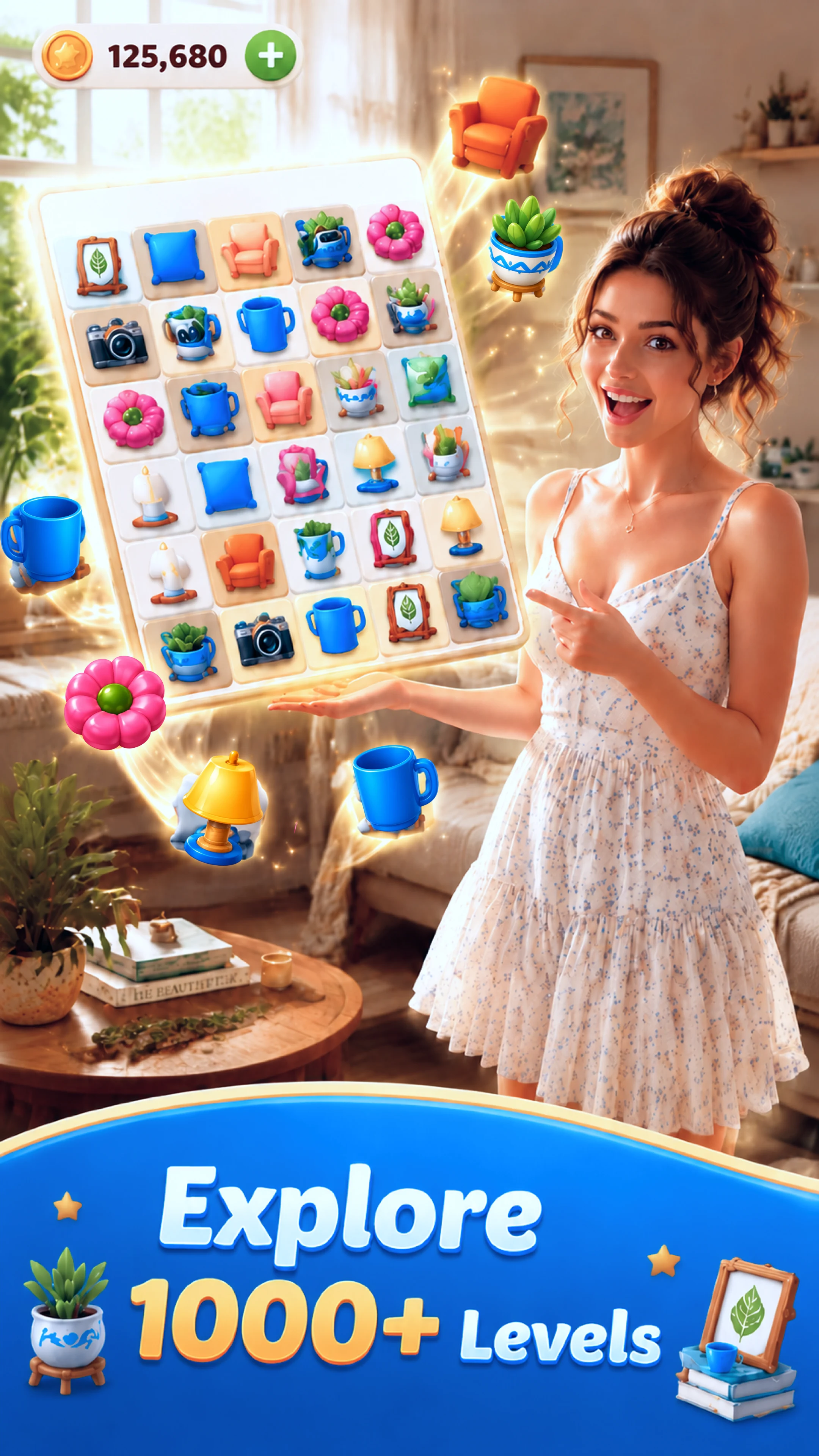 Cozy Gallery Match screenshot